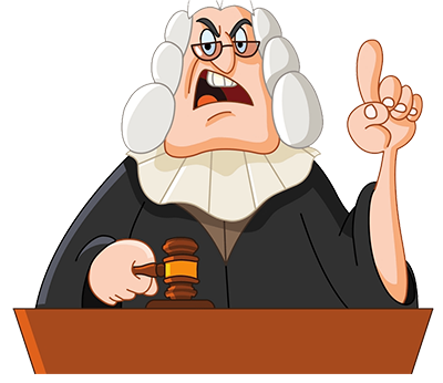 رفتار بد قاضی