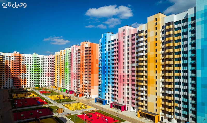 اجاره آپارتمان با قیمت متوسط در روسیه